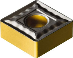 Sandvik Coromant - SNMG432 QM Grade 4335 Carbide Turning Insert - TiCN/AI2O3/TiN Finish, 90° Square, 1/2" Inscr Circle, 3/16" Thick, 1/32" Corner Radius - Caliber Tooling