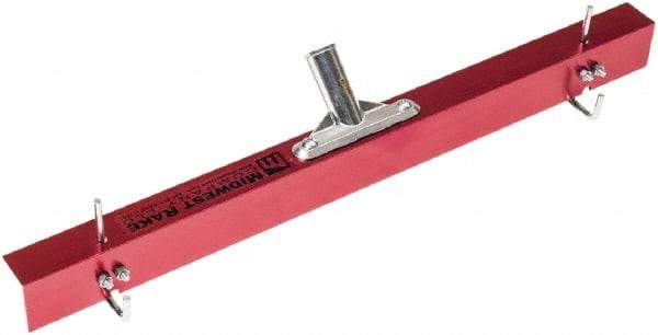 SEYMOUR-MIDWEST - Sled Style Gauge Rake - 24" Wide, Aluminum Head - Caliber Tooling