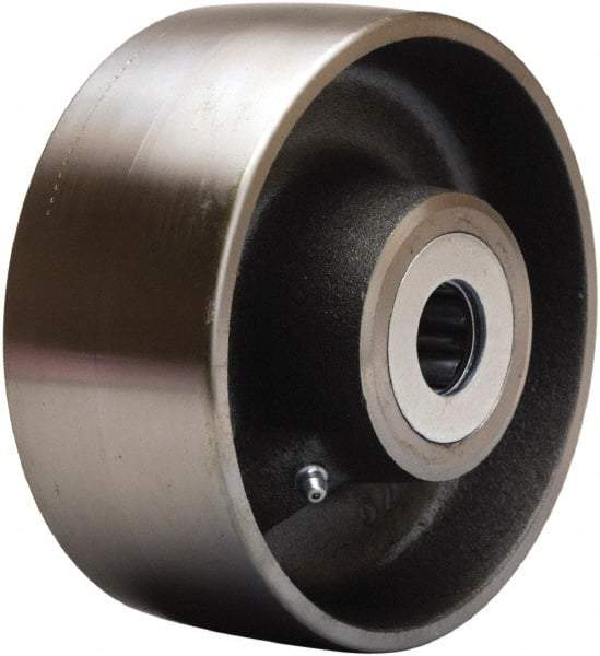 Hamilton - 6 Inch Diameter x 2-1/2 Inch Wide, Forged Steel Caster Wheel - 4,500 Lb. Capacity, 3-1/4 Inch Hub Length, 1 Inch Axle Diameter, Tapered Roller Bearing - Caliber Tooling