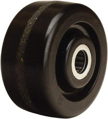 Hamilton - 4 Inch Diameter x 2 Inch Wide, Phenolic Caster Wheel - 800 Lb. Capacity, 2-3/16 Inch Hub Length, 1-3/16 Inch Axle Diameter, Plain Bore Bearing - Caliber Tooling