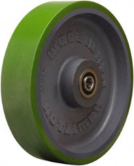 Hamilton - 12 Inch Diameter x 3 Inch Wide, Polyurethane on Cast Iron Caster Wheel - 3,500 Lb. Capacity, 3-1/2 Inch Hub Length, 1 Inch Axle Diameter, Sealed Precision Ball Bearing - Caliber Tooling