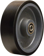 Hamilton - 10 Inch Diameter x 3 Inch Wide, Polyurethane on Cast Iron Caster Wheel - 3,900 Lb. Capacity, 3-1/4 Inch Hub Length, 1-1/4 Inch Axle Diameter, Tapered Roller Bearing - Caliber Tooling