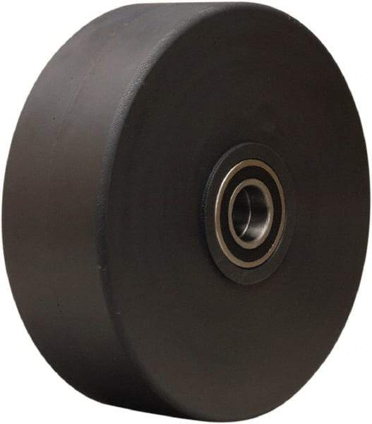 Hamilton - 12 Inch Diameter x 4 Inch Wide, Nylon Caster Wheel - 10,000 Lb. Capacity, 4-1/4 Inch Hub Length, 1 Inch Axle Diameter, Precision Ball Bearing - Caliber Tooling