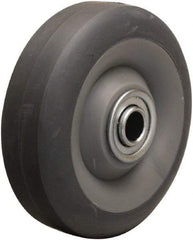 Hamilton - 4 Inch Diameter x 1-3/8 Inch Wide, Rubber on Thermoplastic Caster Wheel - 250 Lb. Capacity, 1-5/8 Inch Hub Length, 3/8 Inch Axle Diameter, Ball Bearing - Caliber Tooling