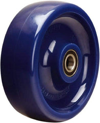 Hamilton - 6 Inch Diameter x 2 Inch Wide, Polyurethane Caster Wheel - 1,100 Lb. Capacity, 2-7/16 Inch Hub Length, 1/2 Inch Axle Diameter, Sealed Precision Ball Bearing - Caliber Tooling