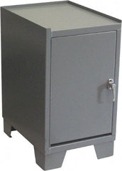 Jamco - 2 Shelf Locking Storage Cabinet - Steel, 24" Wide x 18" Deep x 33" High, Gray - Caliber Tooling