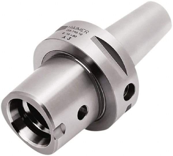 HAIMER - 25mm Hole Diam, C6 Taper Shank Shrink Fit Tool Holder & Adapter - 90mm Projection, 44mm Nose Diam, 58mm Clamping Depth, 25,000 RPM - Exact Industrial Supply