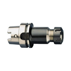 HAIMER - 0.02" to 0.39" Capacity, 3.94" Projection, HSK80A Hollow Taper, ER16 Collet Chuck - 0.0001" TIR - Exact Industrial Supply