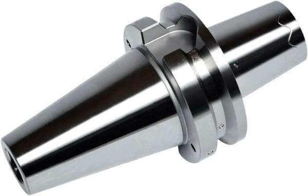 HAIMER - 10mm Hole Diam, SK50 Taper Shank Shrink Fit Tool Holder & Adapter - 200mm Projection, 24mm Nose Diam, 42mm Clamping Depth, 25,000 RPM, Through Coolant - Exact Industrial Supply