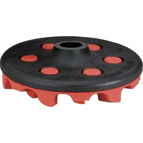 Dynabrade - 4" Diam Angle & Disc Grinder Eraser Disc Assembly - For Use with 18072 - Caliber Tooling