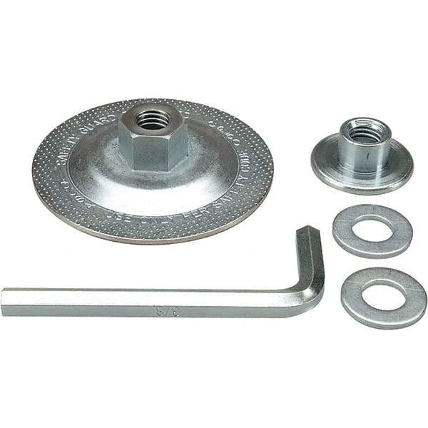 Dynabrade - 5" Diam Angle & Disc Grinder Wheel Mount Adapter Kit - For Use with Disc Grinders - Caliber Tooling