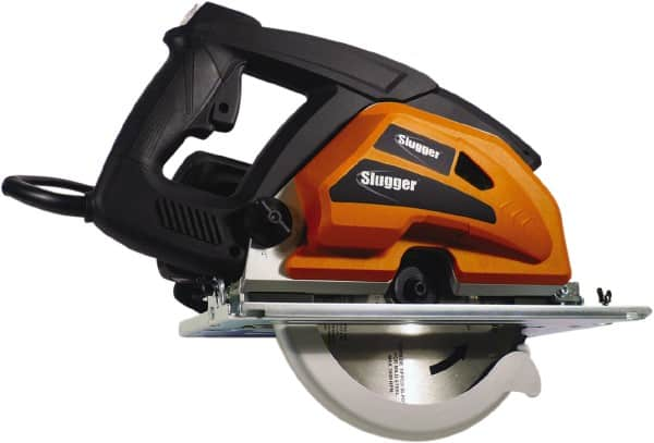 Fein - 15 Amps, 9" Blade Diam, 2,300 RPM, Electric Circular Saw - 2.4 hp, 1" Arbor Hole, Right Blade - Caliber Tooling