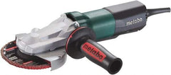 Metabo - 5" Wheel Diam, 10,000 RPM, Cordless Angle & Disc Grinder - 5/8-11 Spindle - Caliber Tooling