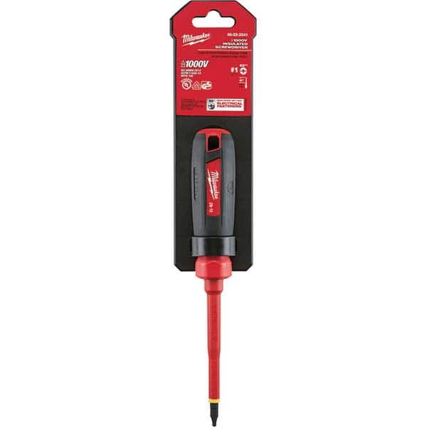 Milwaukee Tool - Precision & Specialty Screwdrivers Type: Screwdriver Overall Length Range: 7" - 9.9" - Caliber Tooling