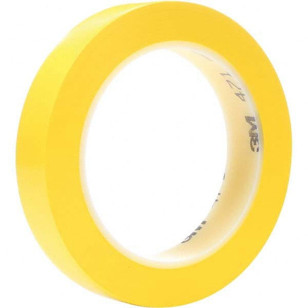 3M - 36 Yd x 1/4" Yellow Vinyl Film Tape - Caliber Tooling