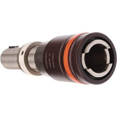 Emuge - 1-1/16 to 12 Threaded Shank Tension & Compression Tapping Chuck - M4.5 Min Tap Capacity, 4.6063" Projection, Size 3 Adapter, Quick Change, Through Coolant - Exact Industrial Supply