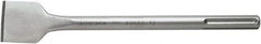 2″ Diam, SDS-Max Shank, Steel Rotary & Hammer Drill Bit 12″ OAL, Scraping Chisel