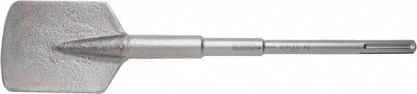 4″ Diam, SDS-Max Shank, Steel Rotary & Hammer Drill Bit 16″ OAL, Clay Spade