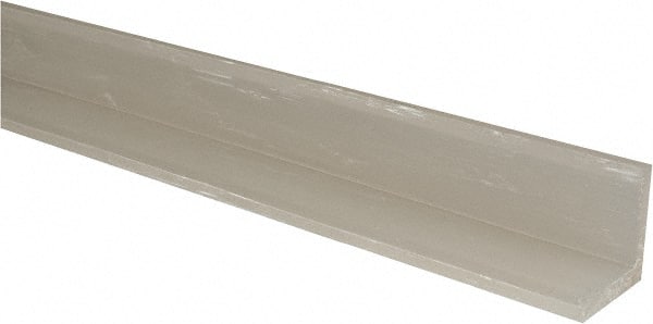 Value Collection - 1-1/2 Inch Leg Long x 1/4 Inch Thick x 5 Ft. Long, Standard Plastic Angle - Caliber Tooling