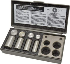 Precision Brand - 7/8 to 1-1/4 Inch Diameter Shim Punch and Die Set - 7/8, 1, 1-1/8 and 1-1/4 Inch Diameter, 4 Piece - Caliber Tooling