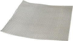 Value Collection - 19 Gage, 0.041 Inch Wire Diameter, 5 x 5 Mesh per Linear Inch, Stainless Steel, Wire Cloth - 0.159 Inch Opening Width, 12 Inch Wide x 12 Inch Stock Length - Caliber Tooling