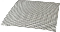 Value Collection - 18 Gage, 0.047 Inch Wire Diameter, 5 x 5 Mesh per Linear Inch, Stainless Steel, Wire Cloth - 0.153 Inch Opening Width, 12 Inch Wide x 12 Inch Stock Length - Caliber Tooling