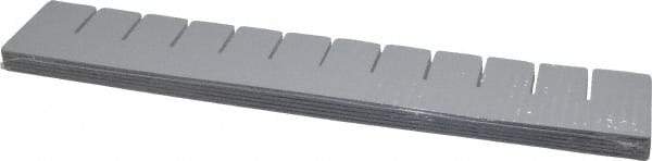 Quantum Storage - 16-1/2" Wide x 3-1/2" High, Gray Bin Divider - Use with DG92035 - Caliber Tooling