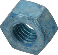 Value Collection - 1/2-13 UNC Steel Right Hand Heavy Hex Nut - 7/8" Across Flats, 31/64" High, Galvanized Finish - Caliber Tooling