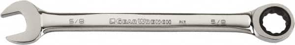 GearWrench - 7/8" 12 Point Combination Wrench - Chrome Vanadium Steel, Full Polish Finish - Caliber Tooling