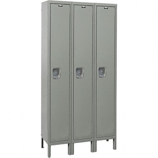 Hallowell - 3 Door, 1 Tier, Premium Wardrobe Lockers - Caliber Tooling