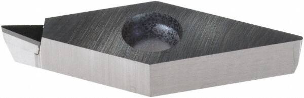 Kyocera - VBMT220.2 Grade KPD010 Polycrystalline Diamond (PCD) Turning Insert - Uncoated, 35° Diamond, 1/4" Inscr Circle, 1/8" Thick, 0.004" Corner Radius - Caliber Tooling