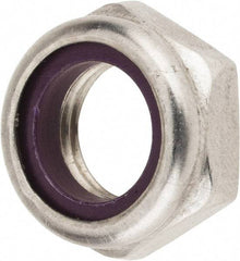 Value Collection - 1/2-20 UNF 18-8 Hex Lock Nut with Nylon Insert - 3/4" Width Across Flats, 5/16" High, Uncoated - Caliber Tooling