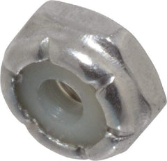 Value Collection - #6-32 UNC 18-8 Hex Lock Nut with Nylon Insert - 5/16" Width Across Flats, 9/64" High - Caliber Tooling