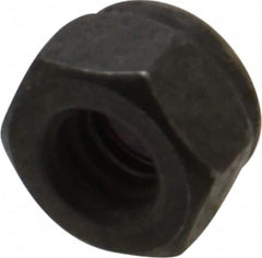 Value Collection - 1/4-20 UNC Grade 8 Hex Lock Nut with Nylon Insert - 7/16" Width Across Flats, 5/16" High, Uncoated - Caliber Tooling