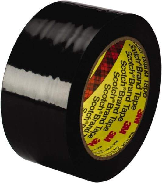 3M - 36 Yds. x 2", Black Polyethylene Film Tape - 483 Series, 5 mil Thick, 10 Lb./Inch Tensile Strength - Caliber Tooling