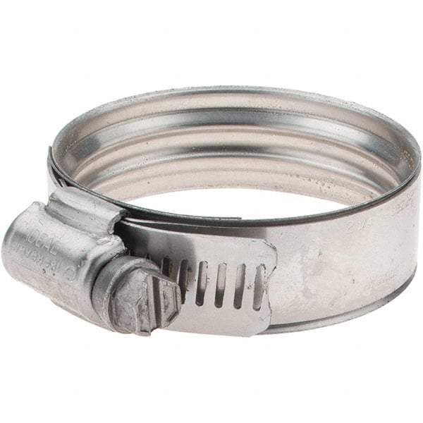 IDEAL TRIDON - SAE Size 28, 34 to 52mm Diam, Stainless Steel 360° Worm Drive Clamp - Caliber Tooling