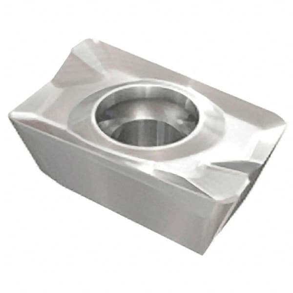 Iscar - ADKT1505 RM Grade IC250 Carbide Milling Insert - TiCN/TiN Finish, 0.2217" Thick, 1mm Corner Radius - Caliber Tooling