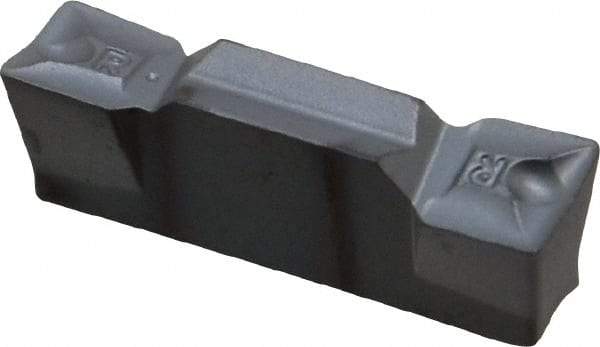 Iscar - 5004HFPR Grade IC354, 5mm Cutting Width Carbide Grooving Insert - 2.5mm Max Depth of Cut, Right Hand, 0.4mm Corner Radius, TiCN Finish - Caliber Tooling