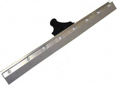 SEYMOUR-MIDWEST - 24" EPDM Blade Floor Squeegee - Threaded End, Single Edge, Gray, Aluminum Holder - Caliber Tooling