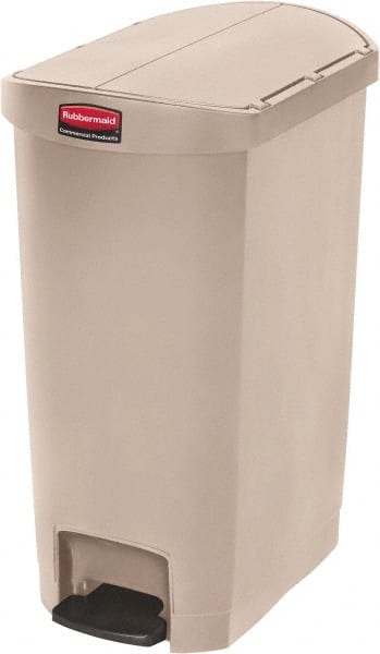 Rubbermaid - 13 Gal Rectangle Unlabeled Trash Can - Exact Industrial Supply