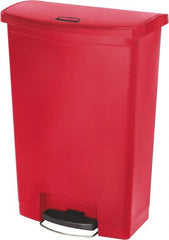 Rubbermaid - 24 Gal Rectangle Unlabeled Trash Can - Exact Industrial Supply