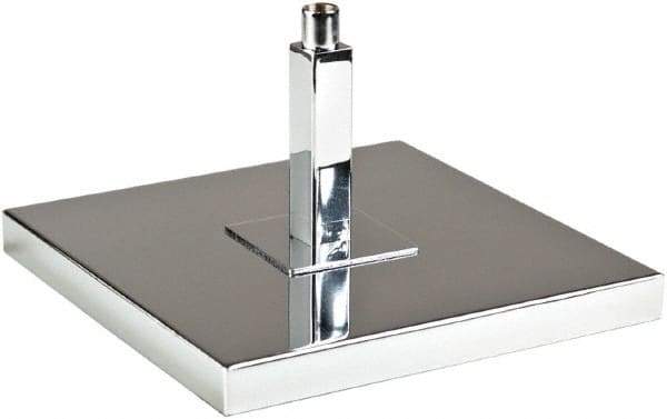 ECONOCO - 10" Wide, Open Shelving Accessory/Component - Steel, Chrome Finish, 10" Long, Use with 5/8" Flange Upright - Caliber Tooling