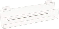 ECONOCO - 16" Wide x 2" Deep x 4" High, Acrylic Greeting Card Shelf - Clear - Caliber Tooling