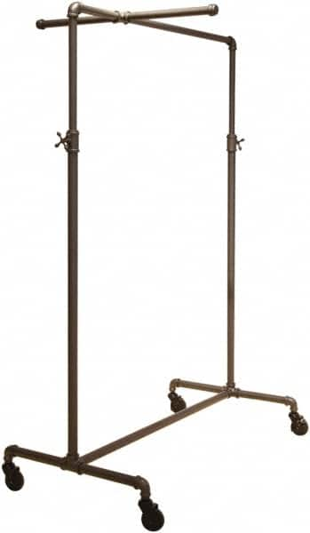 ECONOCO - Gray Adjustable Ballet Display Rack - 41" Wide x 72" High x 22" Deep - Caliber Tooling