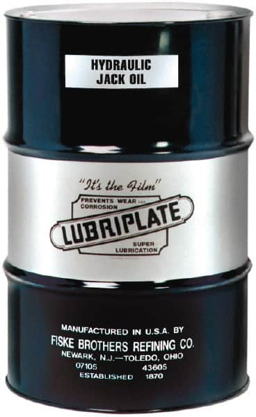 Lubriplate - 55 Gal Drum, Mineral Hydraulic Oil - SAE 10, ISO 32, 31 cSt at 40°C, 6 cSt at 100°C - Caliber Tooling