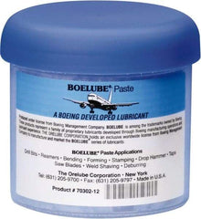 Boelube - BoeLube, 12 oz Jar Cutting Fluid - Paste, For Bending, Forming, Near Dry Machining (NDM) - Caliber Tooling