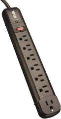 Tripp-Lite - 7 Outlets, 120 VAC15 Amps, 4' Cord, Power Outlet Strip - Floor, Keyhole Mount, 5-15 NEMA Configuration, 12.4" Strip - Caliber Tooling