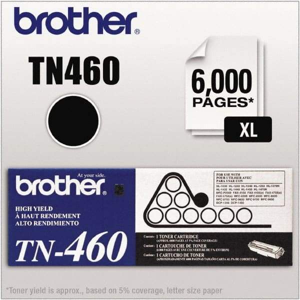 Brother - Black Toner Cartridge - Use with Brother DCP-1200, 1400, HL-1230, 1240, 1250, 1270N, 1435, 1440, 1450, 1470N, intelliFAX-4100, 4100e, 4750, 4750e, 5750, 5750e, MFC-8300, 8500, 8600, 8700, 9600, 9700, 9800, P2500 - Caliber Tooling