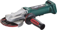 Metabo - 5" Wheel Diam, 8,000 RPM, Cordless Angle & Disc Grinder - 5/8-11 Spindle - Caliber Tooling