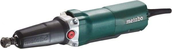 Metabo - 1/4 Inch Collet, 10,000 to 30,500 RPM, Straight, Electric Die Grinder - 120 Volt, 6.4 Amp, 8 Ft. Long Cord - Caliber Tooling